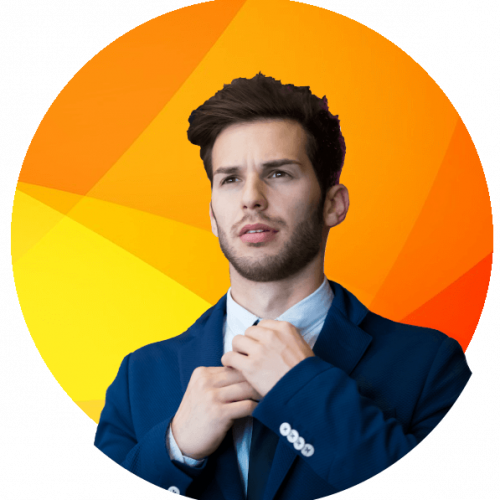 Student preparing for assessment centre